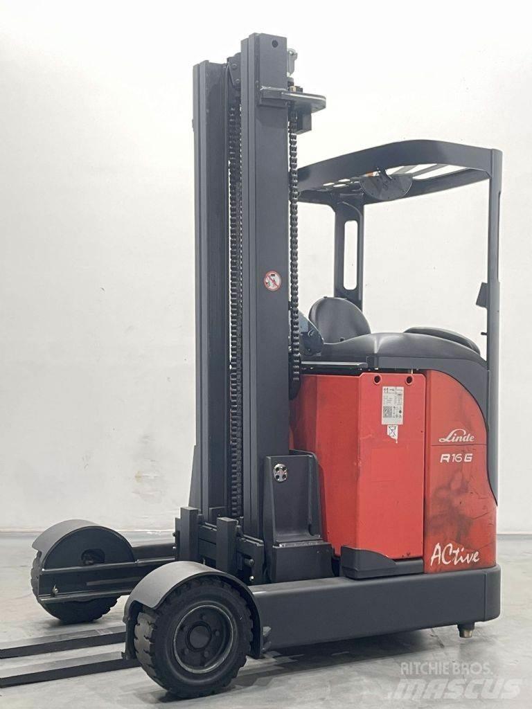 Linde R16G-12-115 リーチフォークリフト