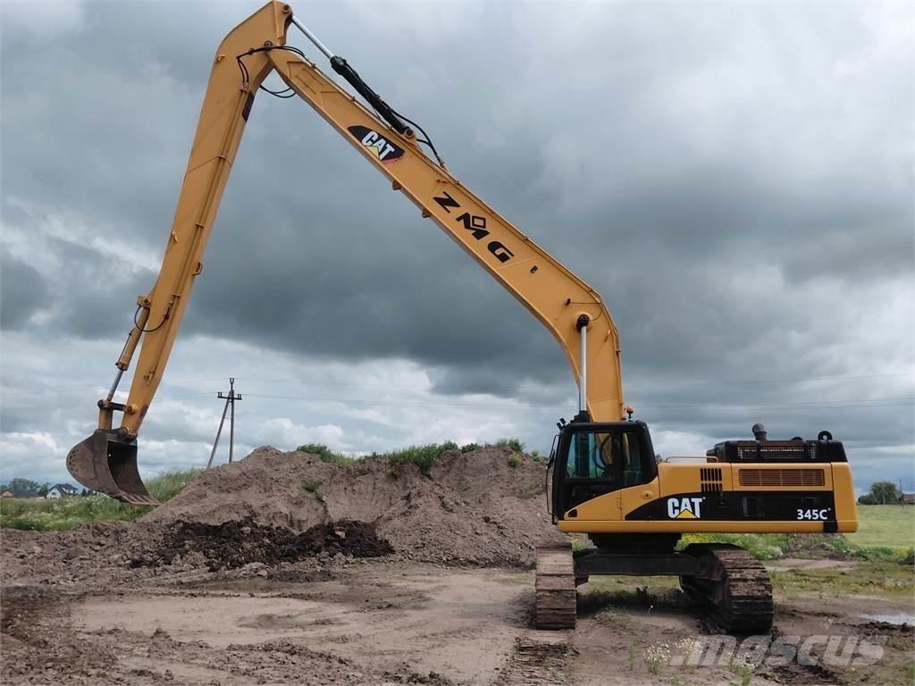 CAT 345C 大型油圧ショベル12t以上（パワーショベル・ユンボ）