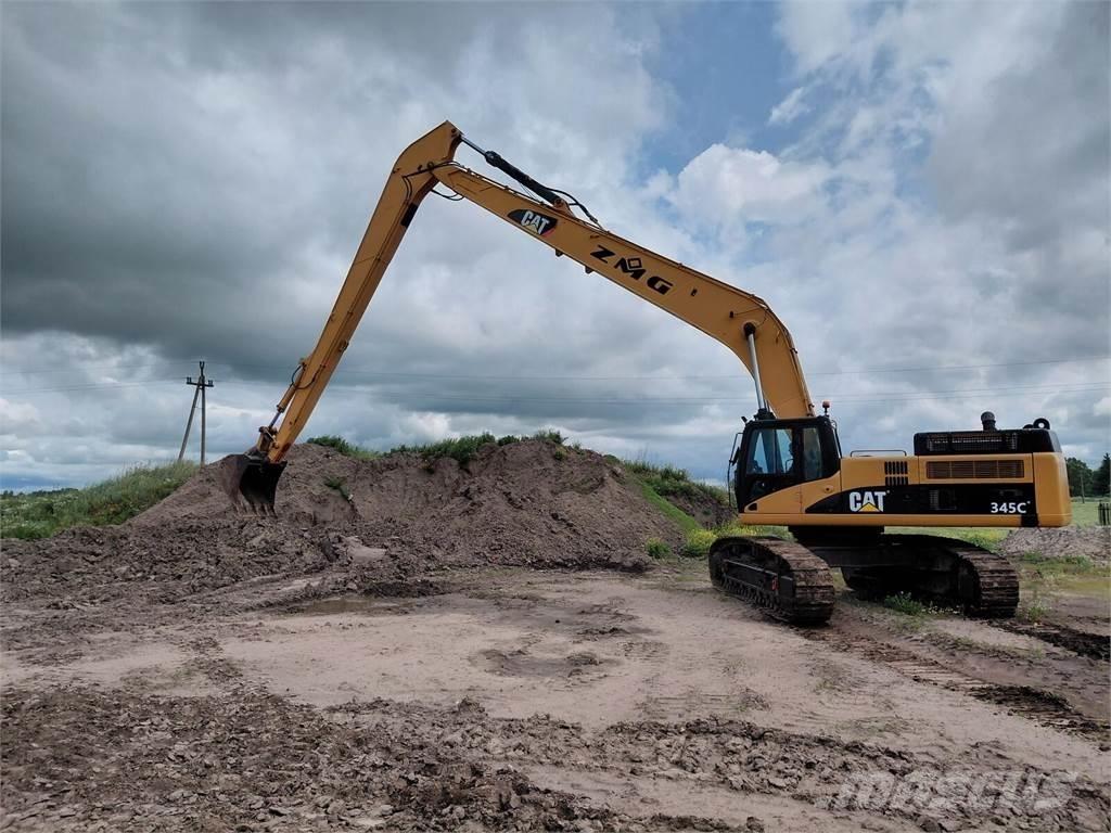 CAT 345C 大型油圧ショベル12t以上（パワーショベル・ユンボ）