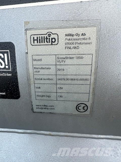 Hilltip 1850 VIKPLOG スノーブレードとプラウ