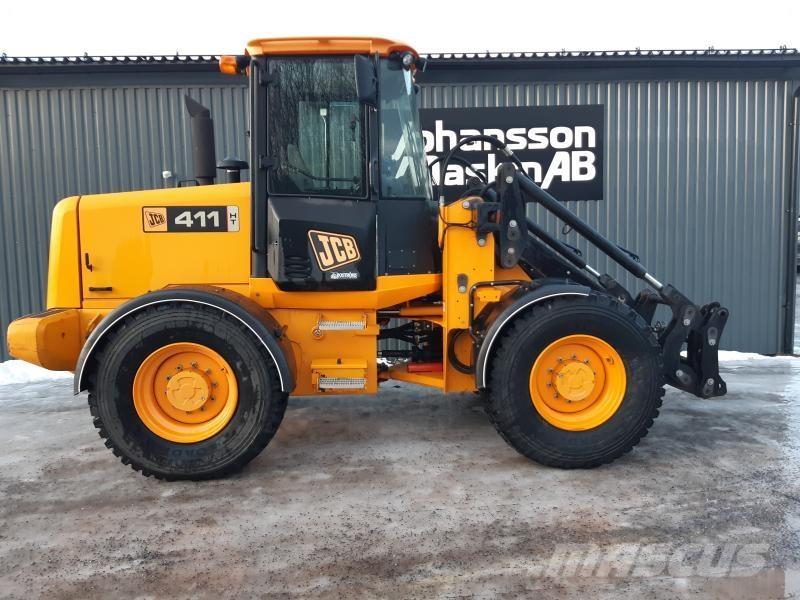 JCB 411 HT STORA BM ホイールローダー・タイヤショベル