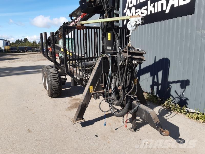 Palms SKOGSVAGN 8TON 林業トレーラー