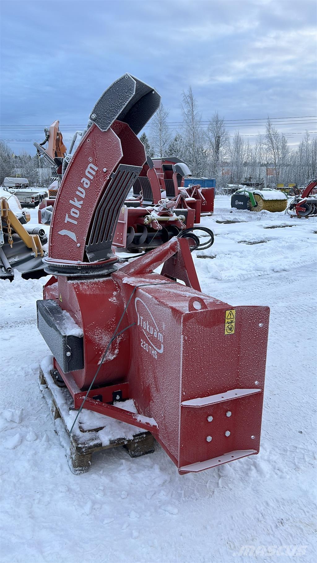 Tokvam 220THS Snöfräs 除雪機