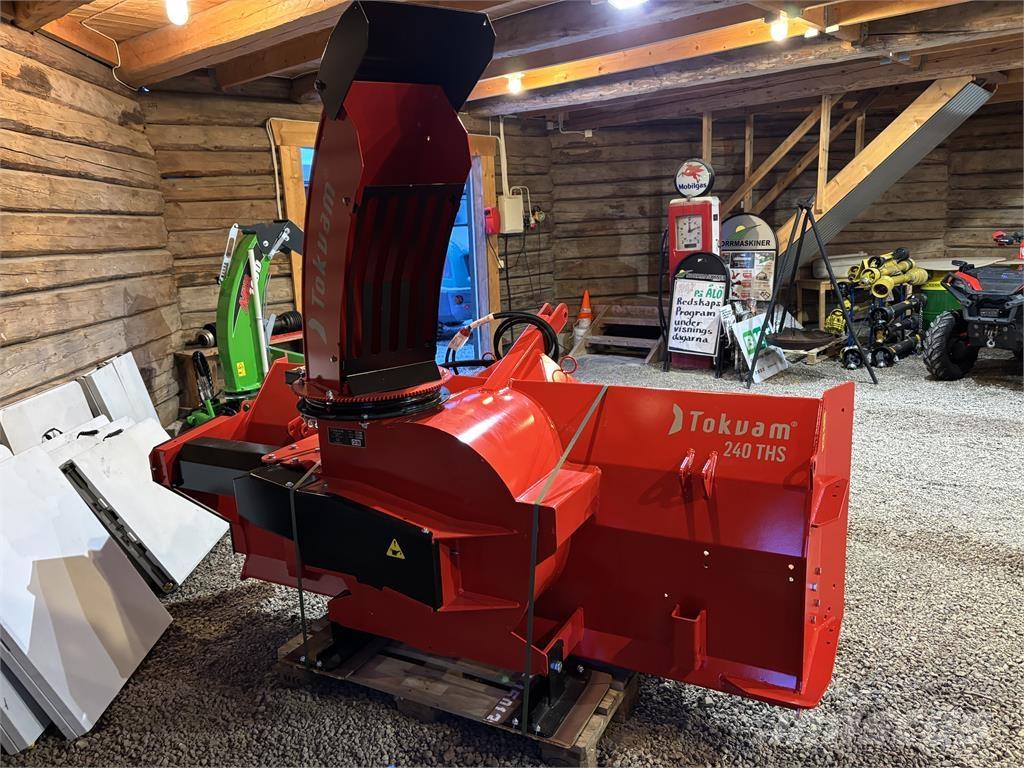 Tokvam 240 THS Snöfräs 除雪機