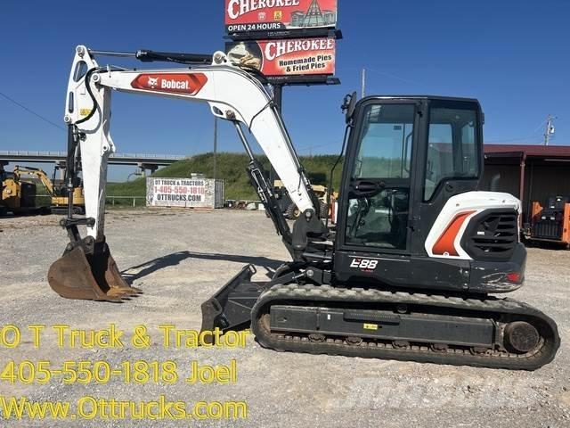 Bobcat E88 中型油圧ショベル 7ｔ-12ｔ（ユンボ・パワーショベル・バックホー）