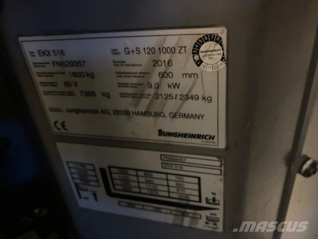 Jungheinrich EKX 516 高型オーダーピッカー