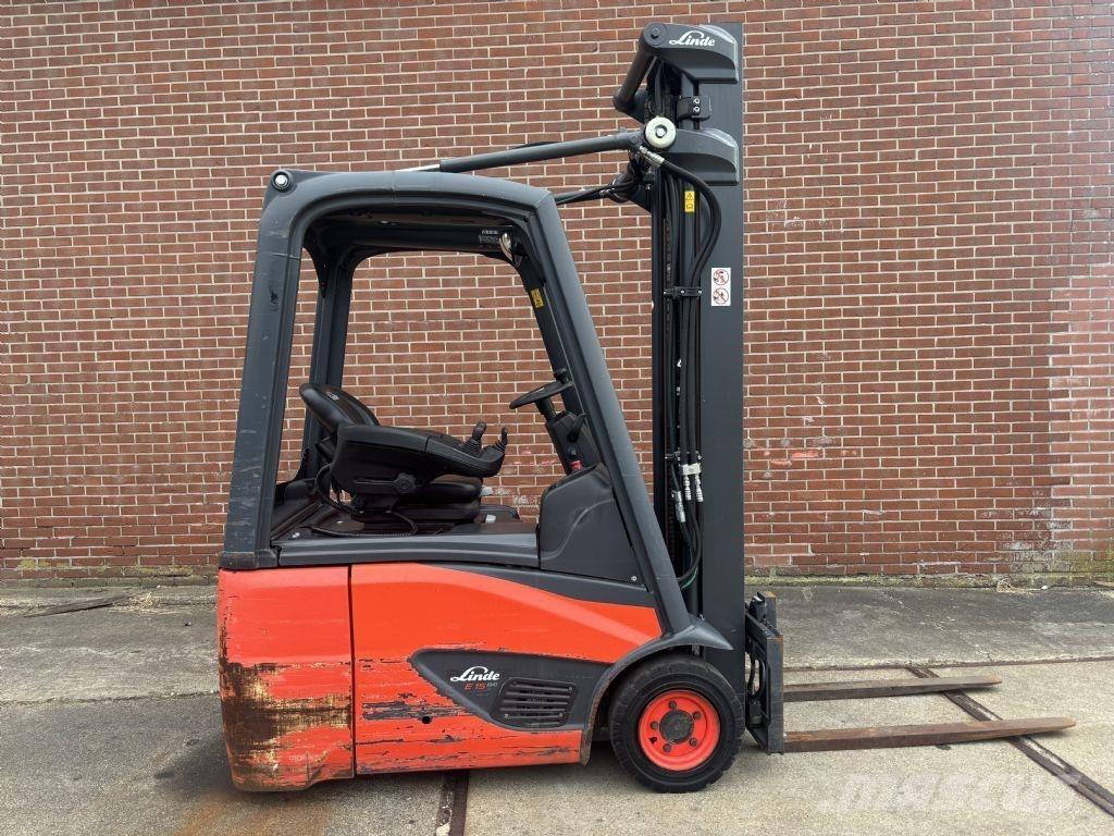 Linde E15-02 バッテリーフォークリフト