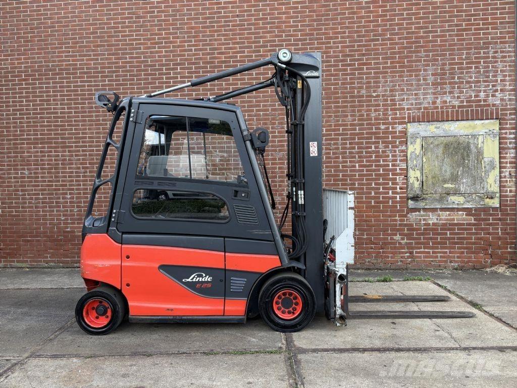 Linde E25-01 バッテリーフォークリフト