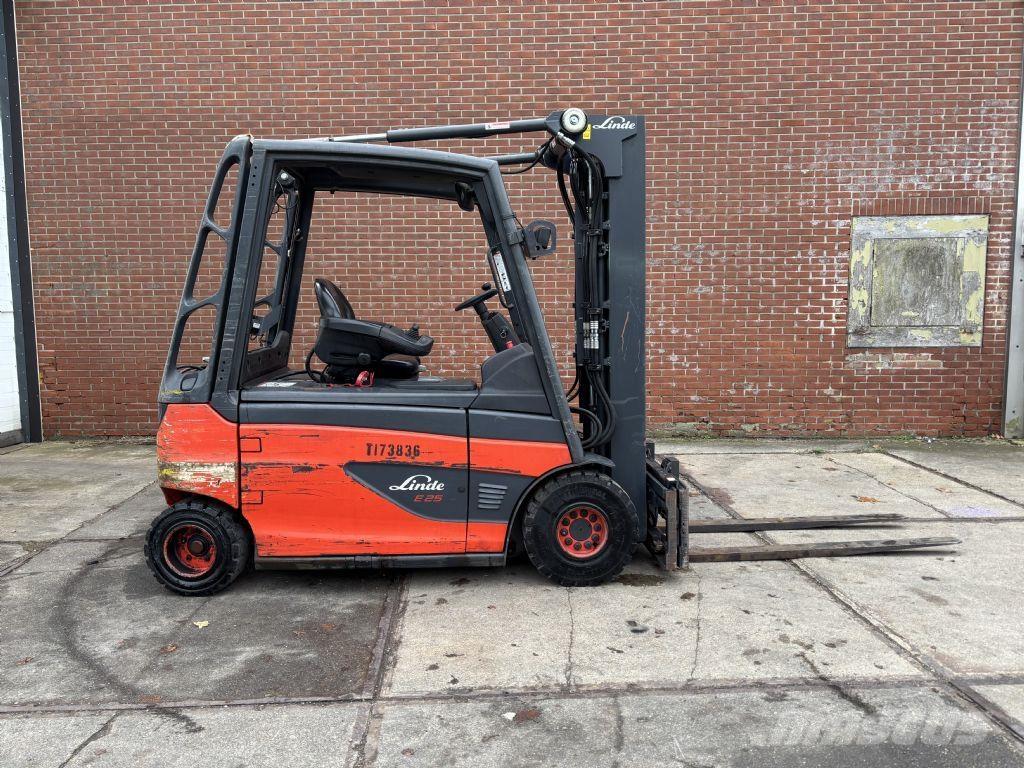 Linde E25PL バッテリーフォークリフト
