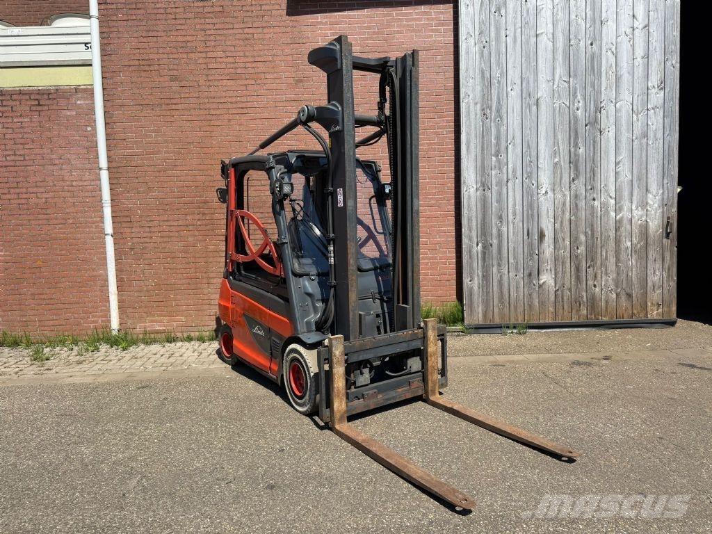 Linde E30-01 バッテリーフォークリフト