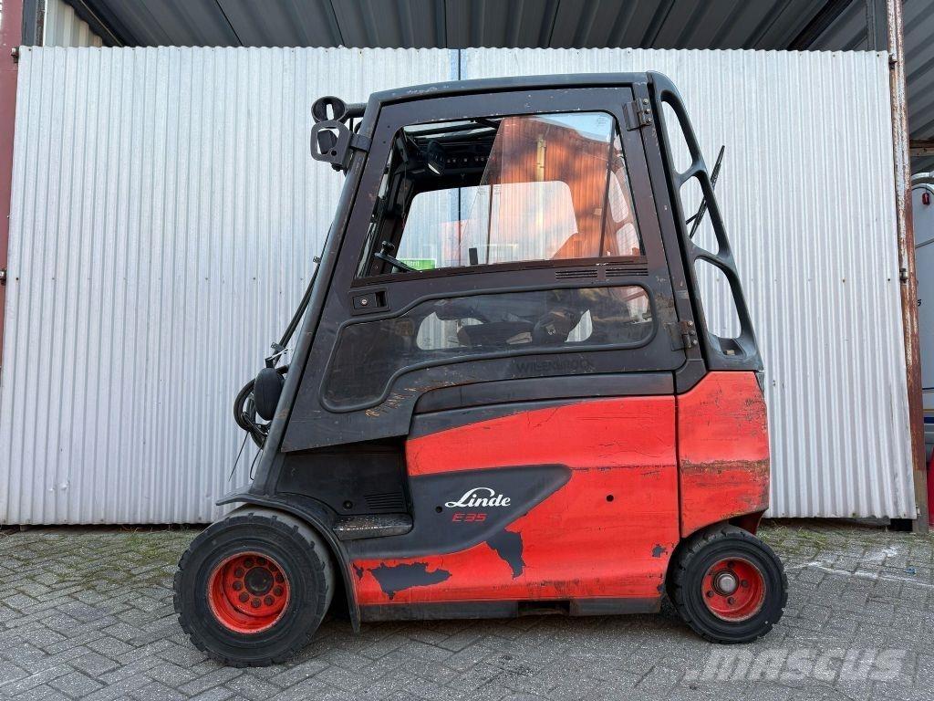 Linde E35HL-01 バッテリーフォークリフト