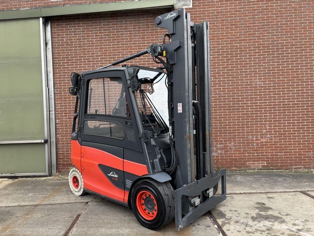 Linde E40HL-01/600 バッテリーフォークリフト