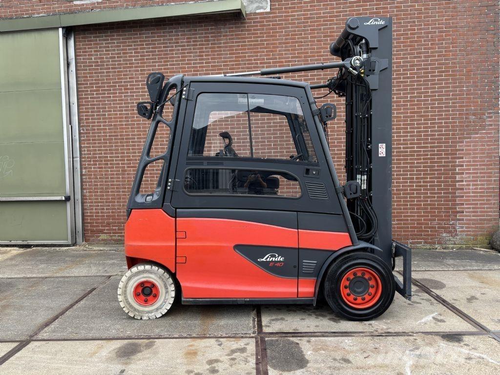 Linde E40HL-01/600 バッテリーフォークリフト