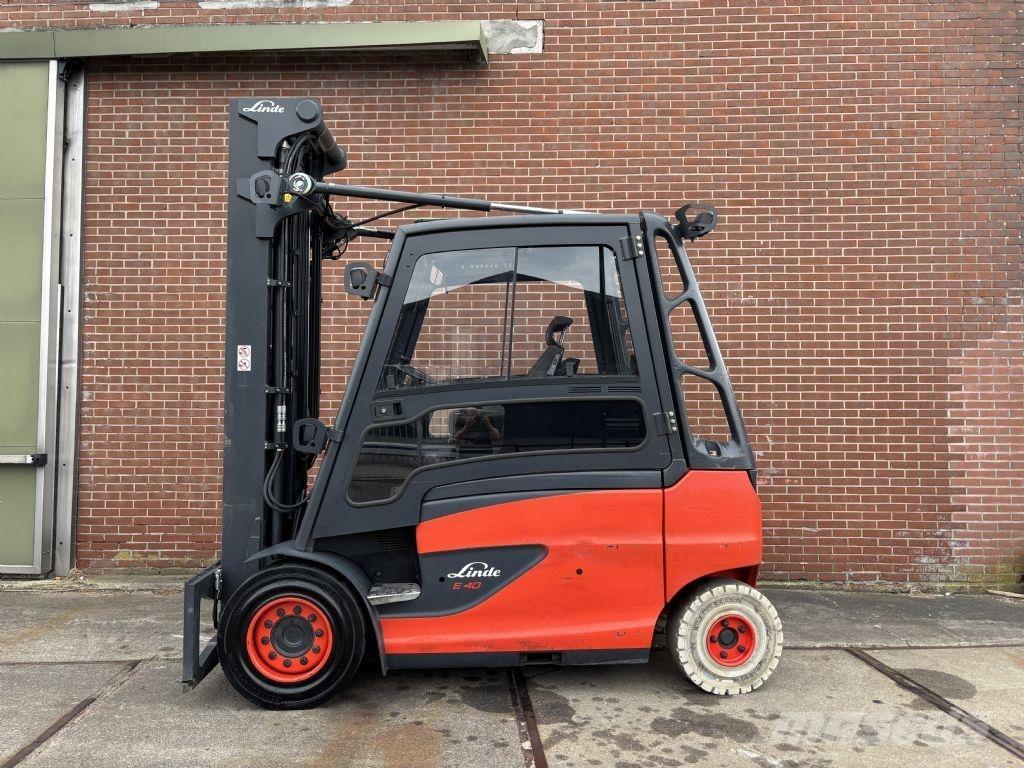 Linde E40HL-01/600 バッテリーフォークリフト