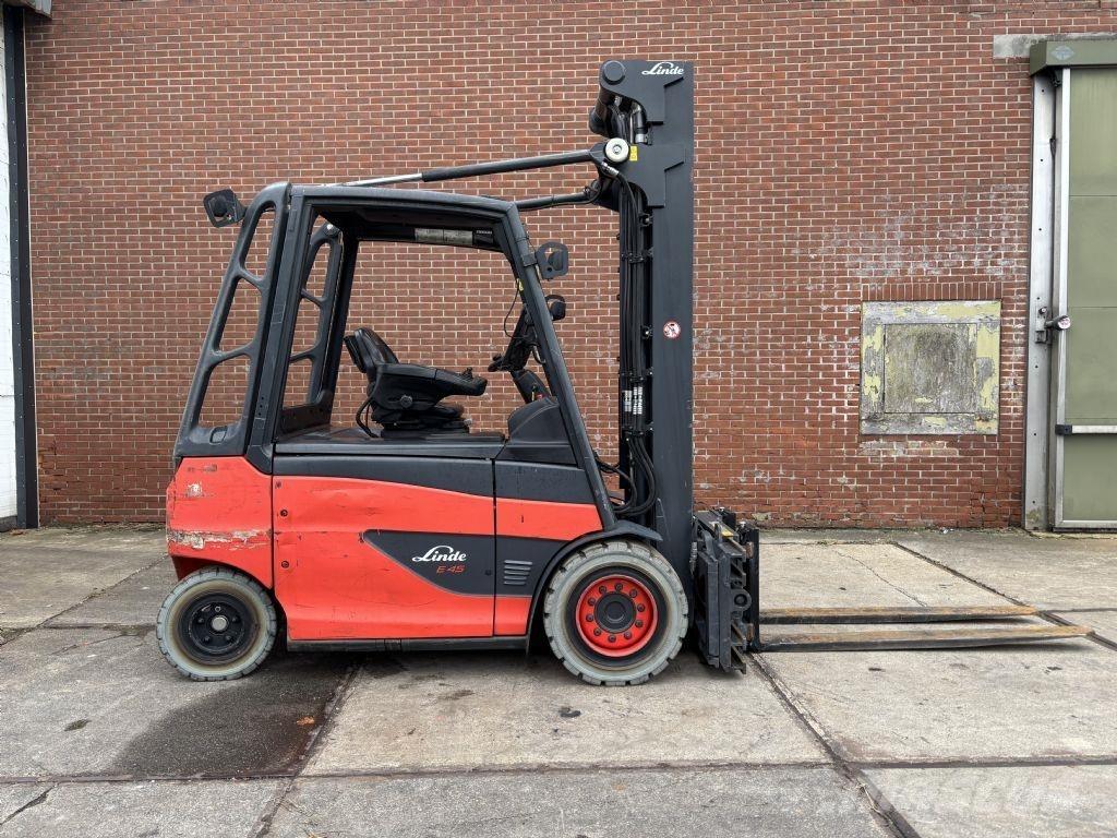 Linde E45H-01/600 バッテリーフォークリフト