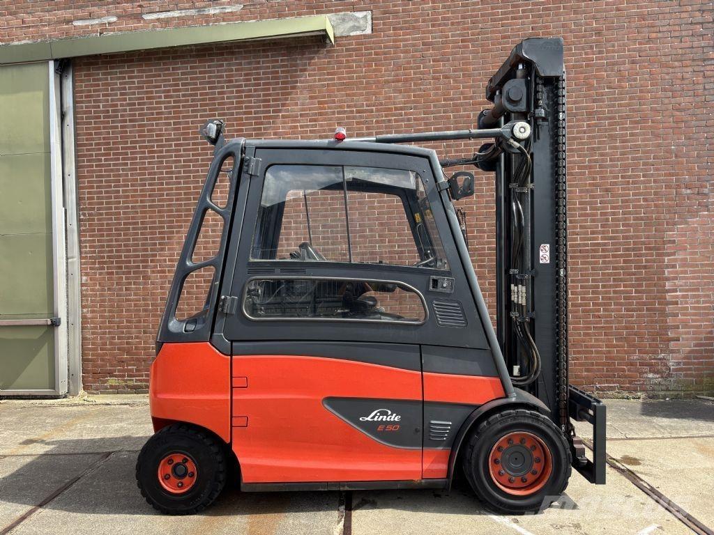 Linde E50HL-01/600 バッテリーフォークリフト
