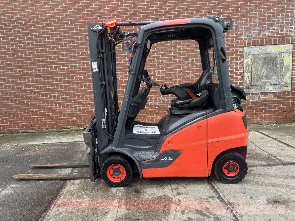 Linde H16T-01 LPGフォークリフト
