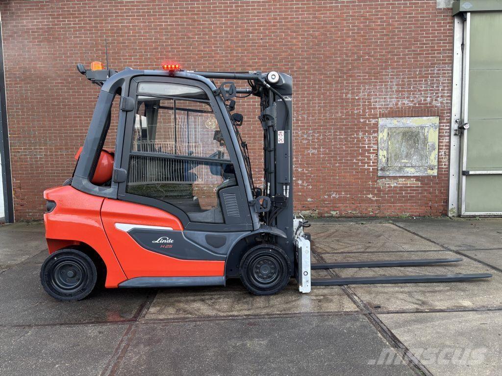 Linde H25T-01 LPGフォークリフト