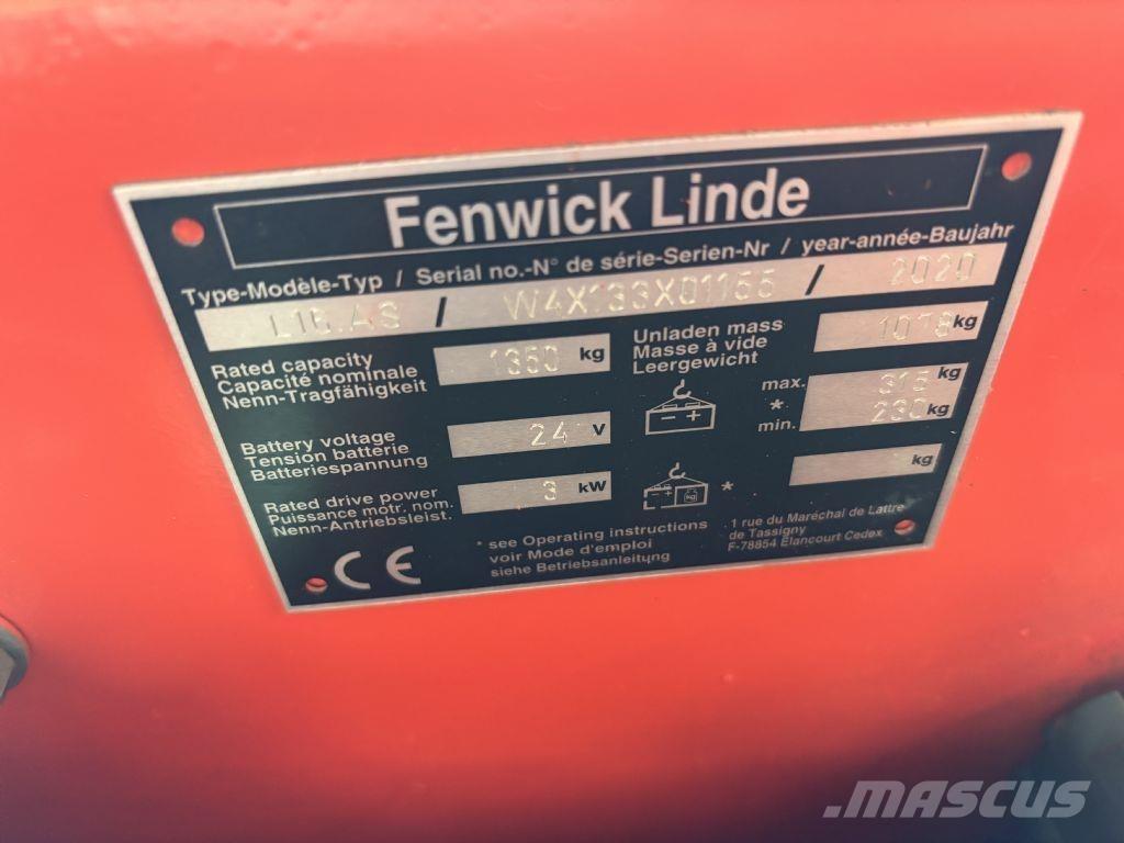 Linde L16.AS ウォーキンフォークリフト