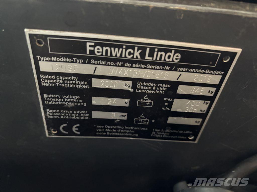 Linde T20 SP 自走式スタッカー