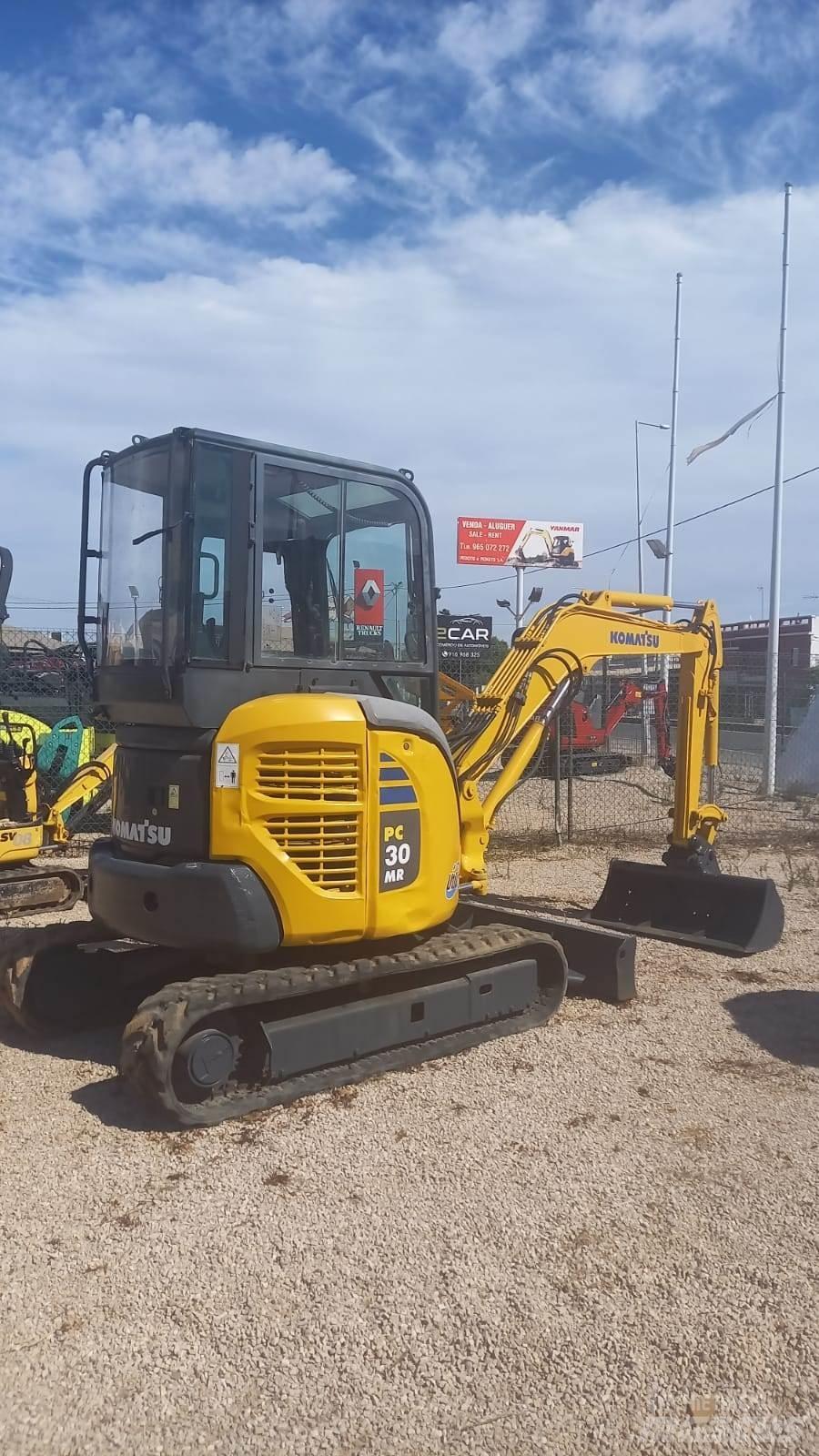 Komatsu PC30MR-2 ミニ油圧ショベル 7t以下（ミニユンボ・ミニディガー）