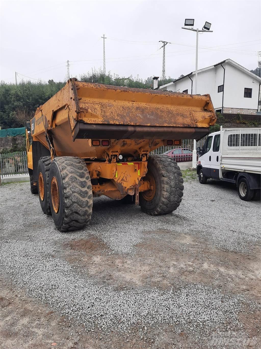 Volvo A25D サイト　ダンプ