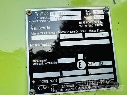 CLAAS MEGA 350 コンバイン