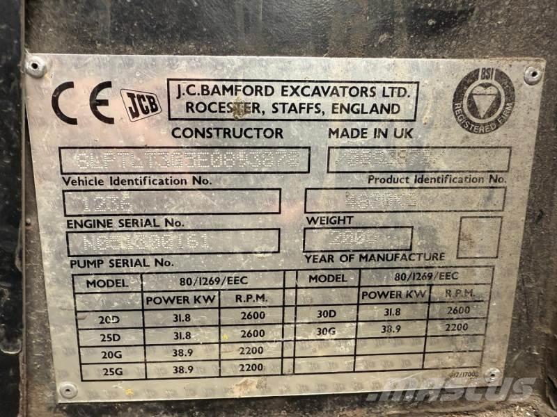 JCB TLT30G テレスコーピックハンドラー