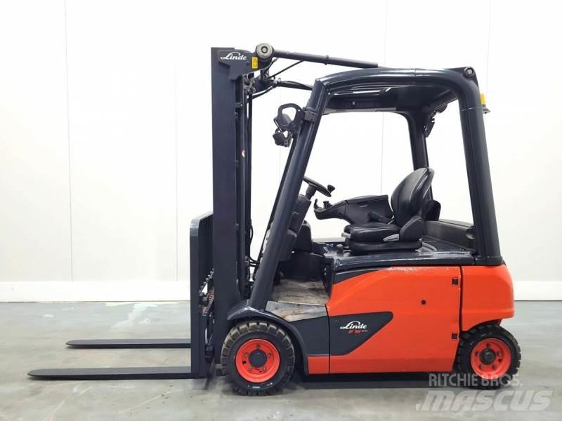 Linde E16P-02 386 バッテリーフォークリフト