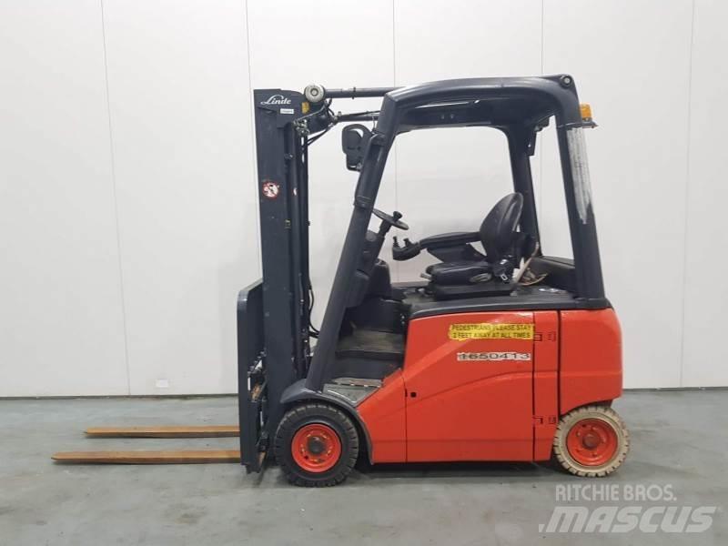 Linde E16PH-01 386 バッテリーフォークリフト