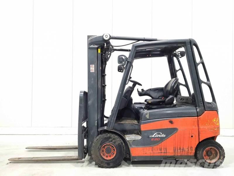 Linde E20-01 バッテリーフォークリフト