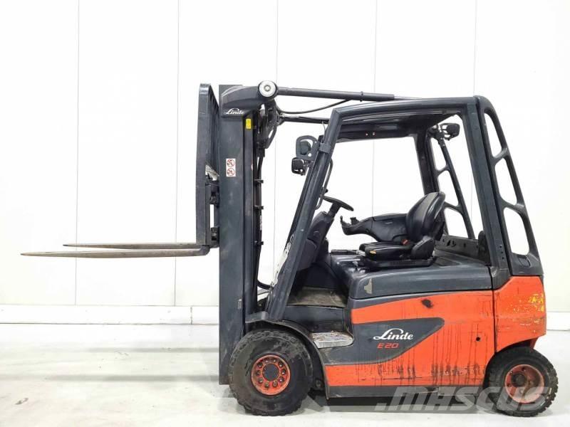 Linde E20-01 バッテリーフォークリフト