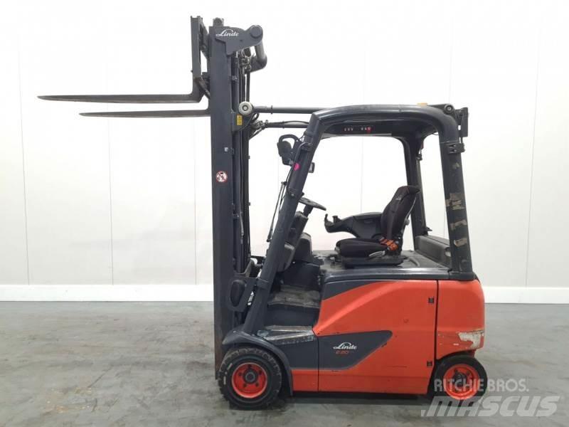 Linde E20PH-02 386 バッテリーフォークリフト