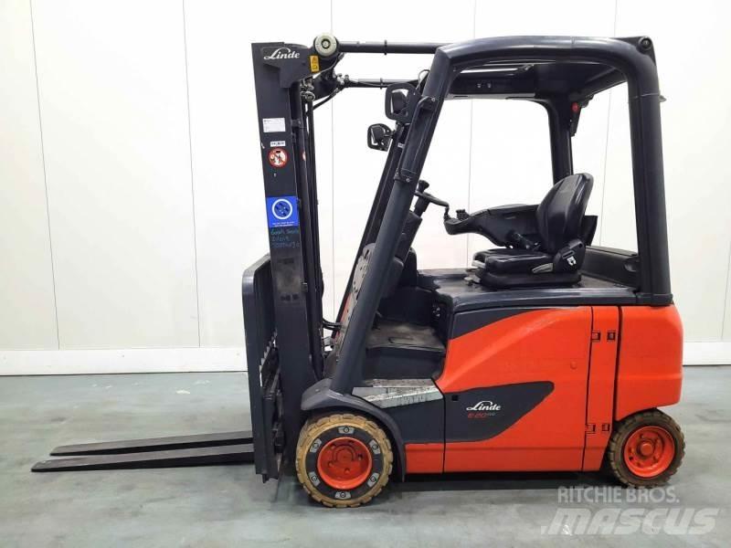 Linde E20PH-02 386 バッテリーフォークリフト