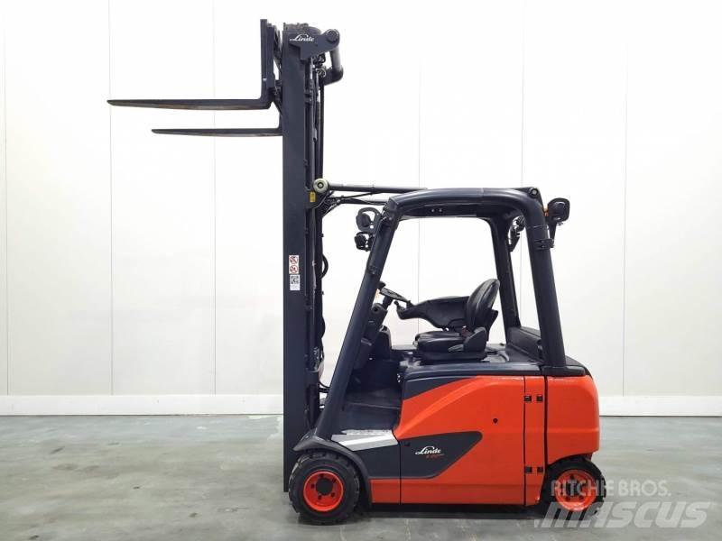 Linde E20PHL 386 バッテリーフォークリフト