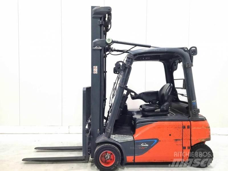 Linde E20PL-02 ION バッテリーフォークリフト