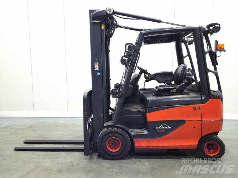 Linde E25H-01/600 387 バッテリーフォークリフト