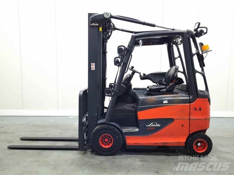 Linde E25H-01/600 387 バッテリーフォークリフト