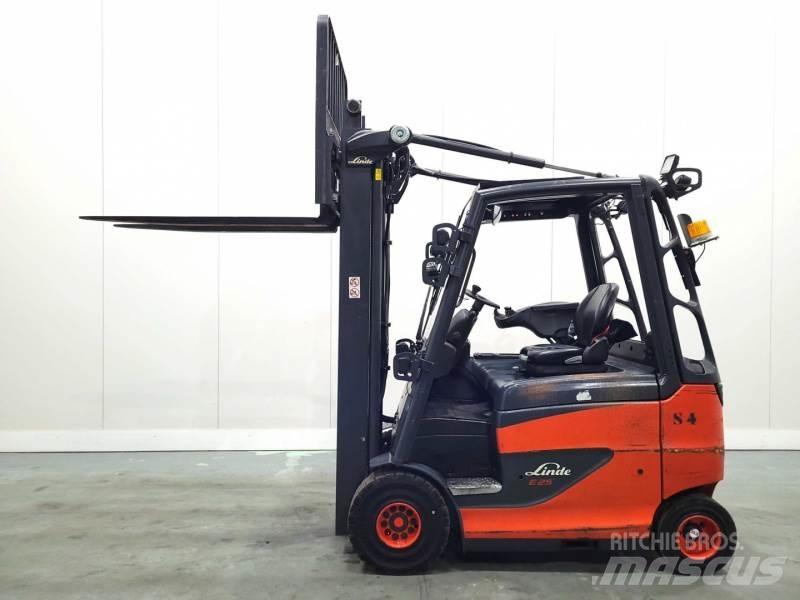 Linde E25H-01/600 387 バッテリーフォークリフト