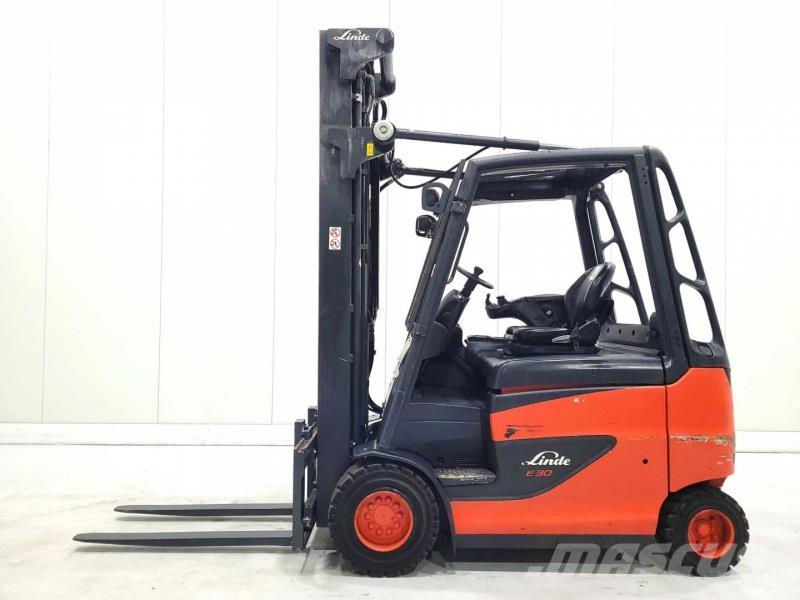 Linde E30 387 RENTAL バッテリーフォークリフト