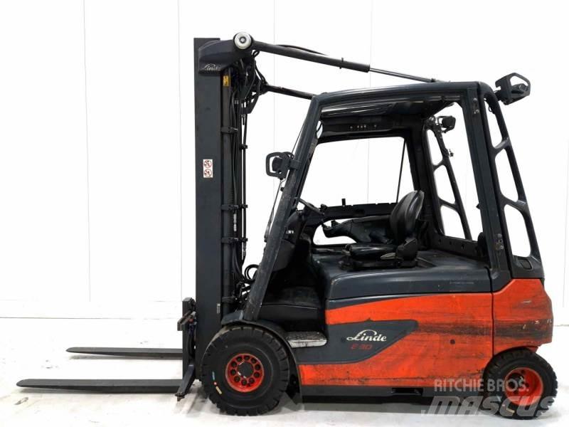 Linde E30L-01 バッテリーフォークリフト
