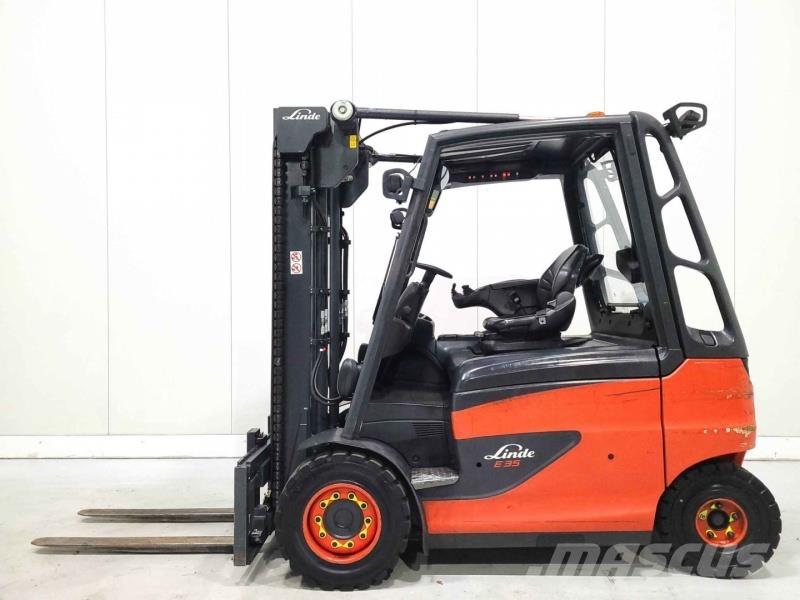 Linde E35H-01/600 バッテリーフォークリフト