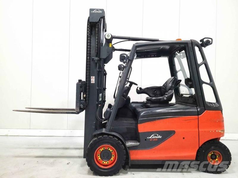 Linde E35H-01/600 バッテリーフォークリフト
