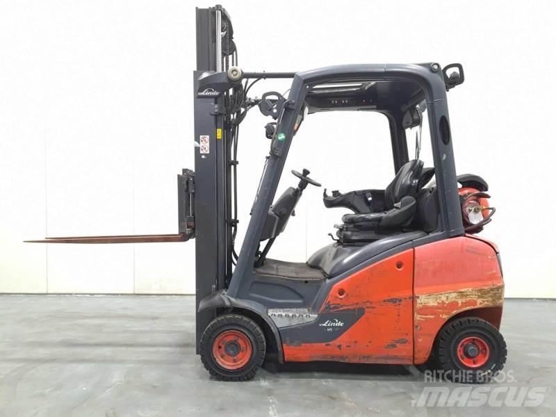 Linde H16T-01 391 LPGフォークリフト