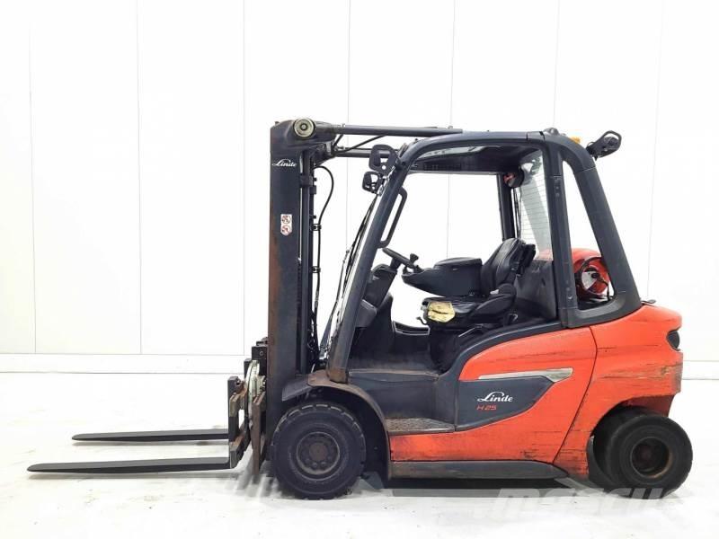 Linde H25T-01 LPGフォークリフト