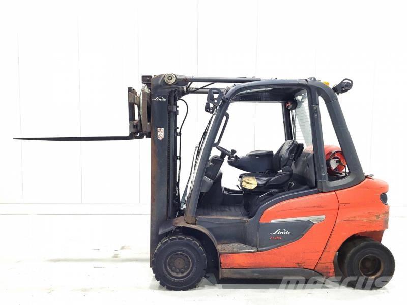 Linde H25T-01 LPGフォークリフト
