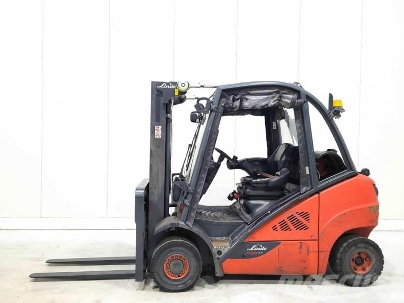 Linde H25T-02 LPGフォークリフト