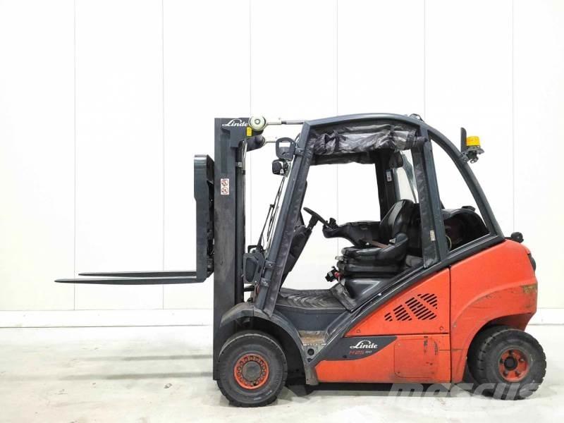 Linde H25T-02 LPGフォークリフト