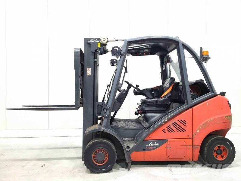 Linde H25T-02 LPGフォークリフト