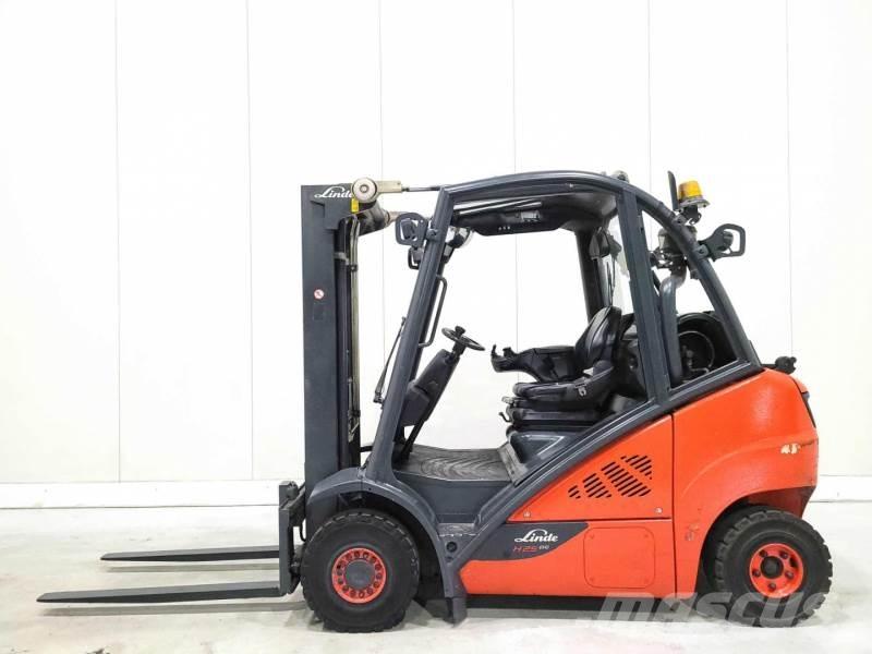 Linde H25T-02 LPGフォークリフト